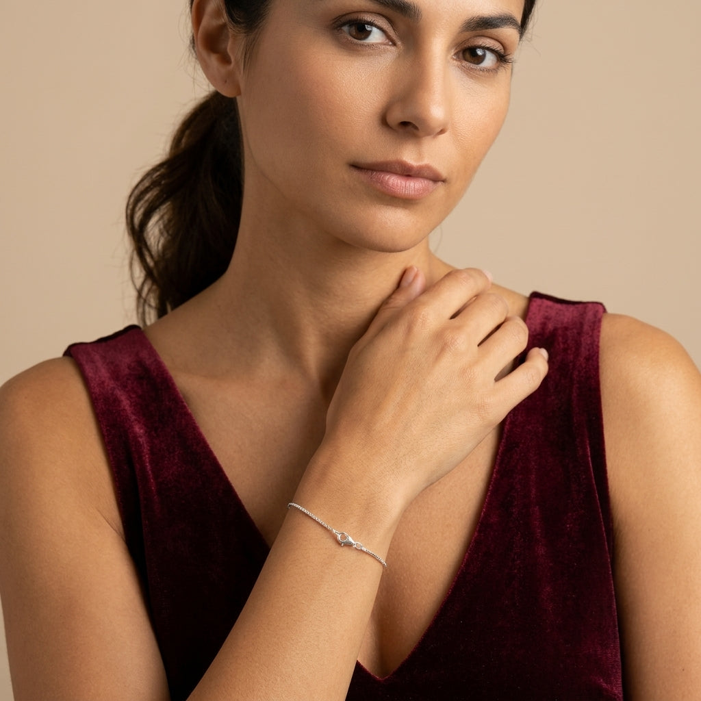 Armkettchen Venezianerkette 1 mm | 925 Sterling Silber