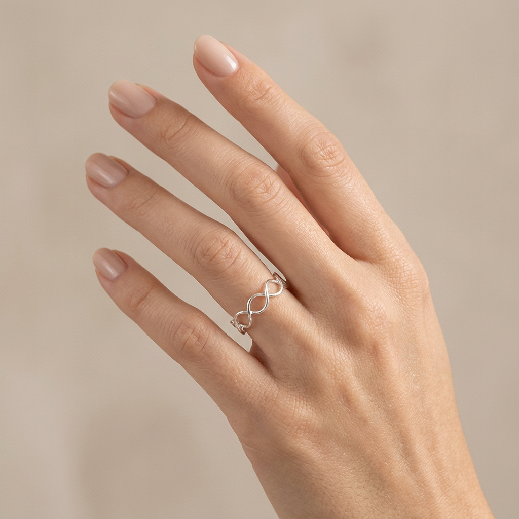 Infinity Ring | 925 Sterling Silber