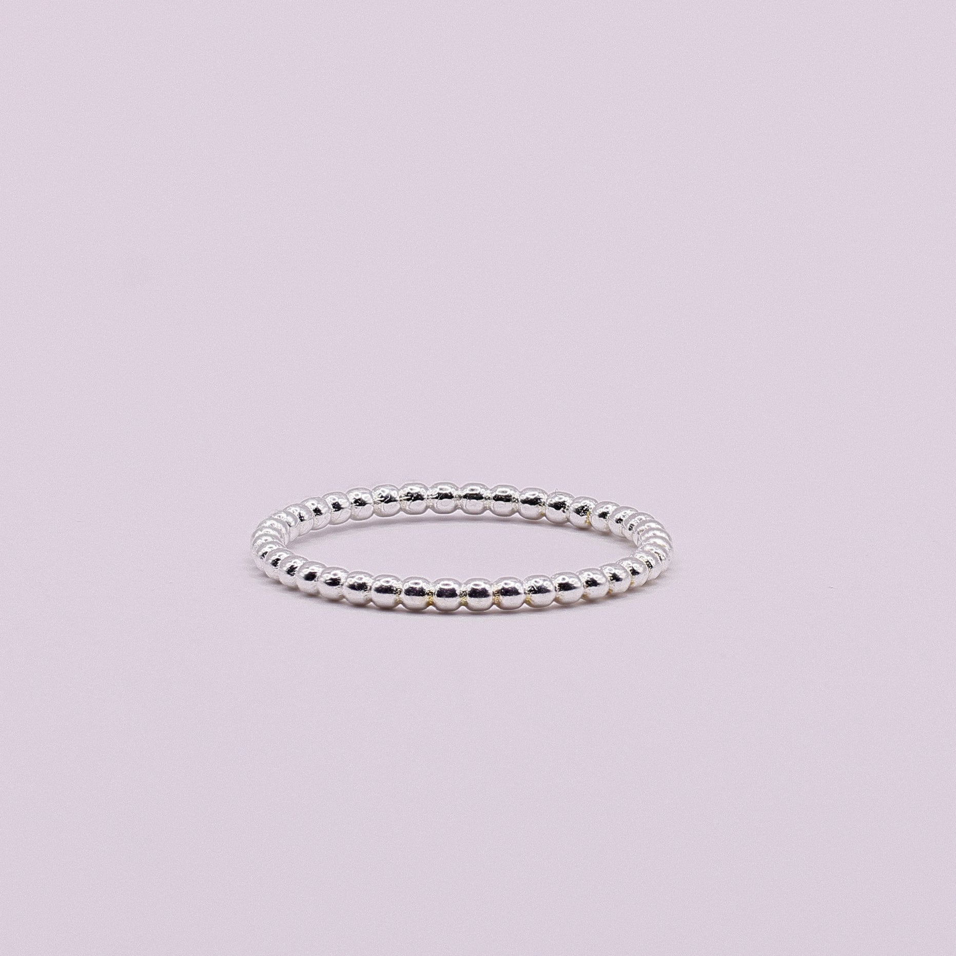 Beaded Ring filigran | 925 Sterling Silber