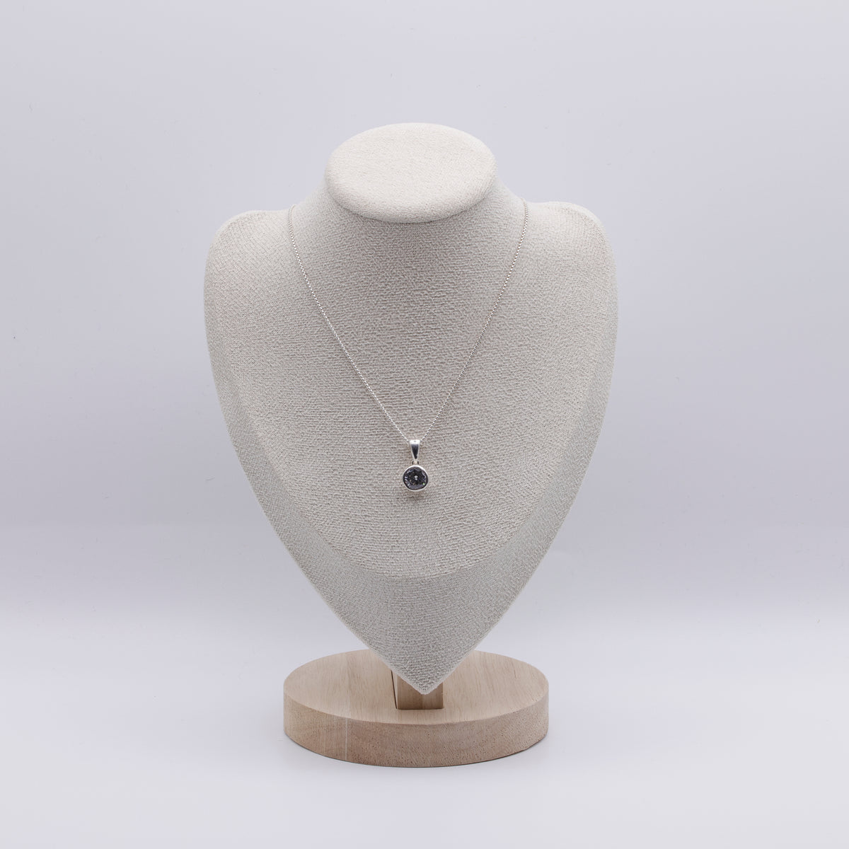 Zirkonia Halskette Boxkette | 925 Sterling Silber